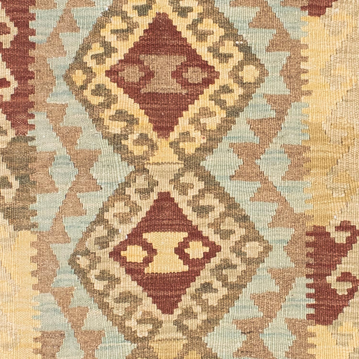 Loper Kelim tapijt - Oosters - 201 x 73 cm - rood