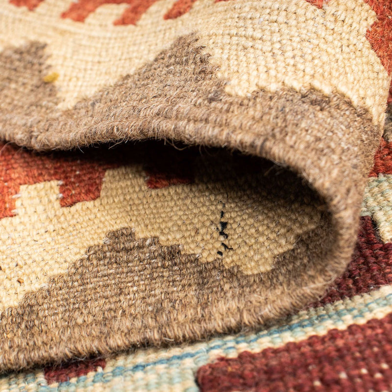 Loper Kelim tapijt - Oosters - 193 x 75 cm - bruin