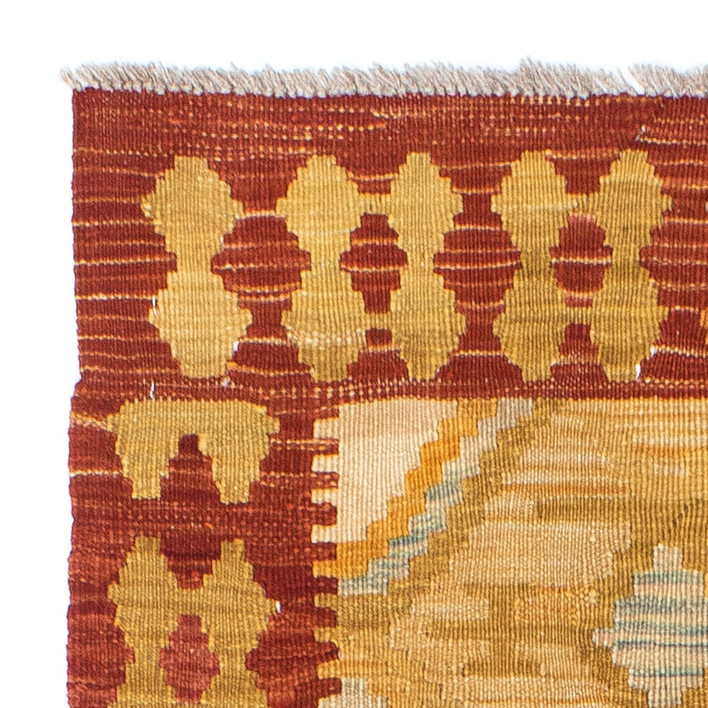 Loper Kelim tapijt - Oosters - 185 x 75 cm - goud