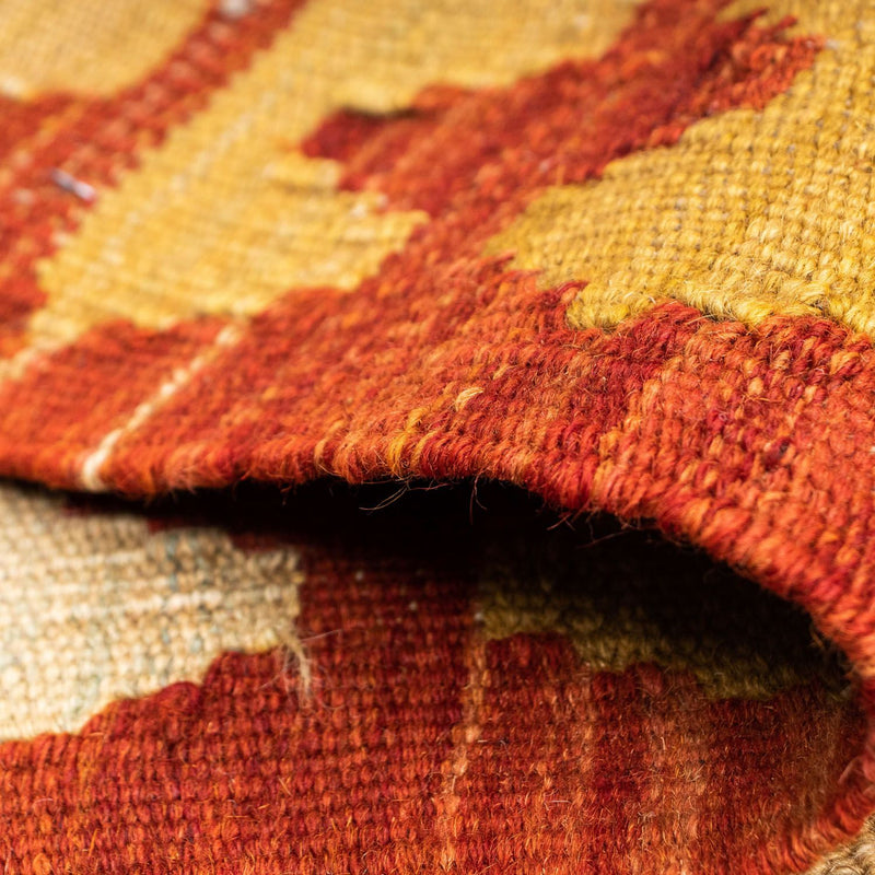 Loper Kelim tapijt - Oosters - 185 x 75 cm - goud