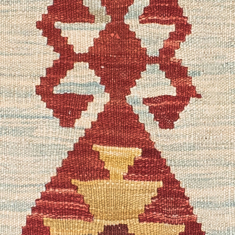 Loper Kelim tapijt - Oosters - 206 x 77 cm - beige