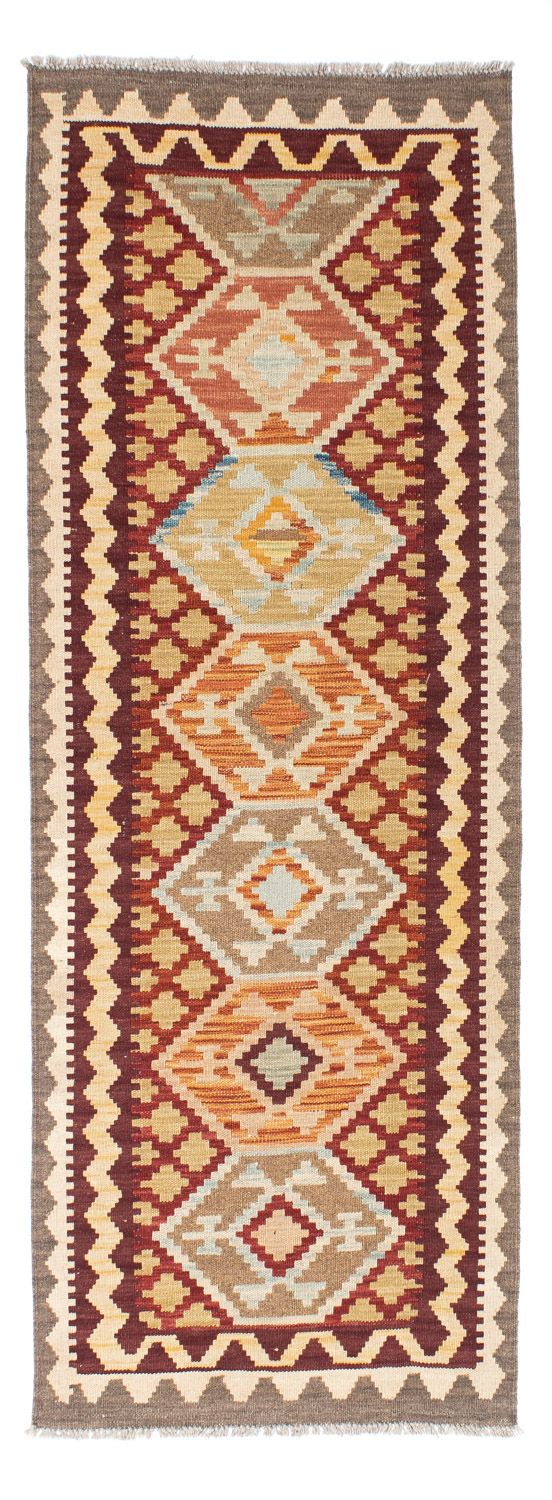 Loper Kelim tapijt - Oosters - 202 x 73 cm - beige