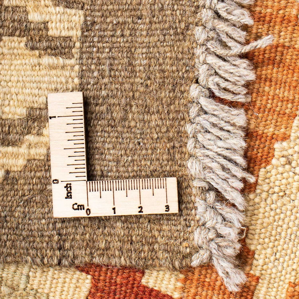 Loper Kelim tapijt - Oosters - 203 x 73 cm - beige