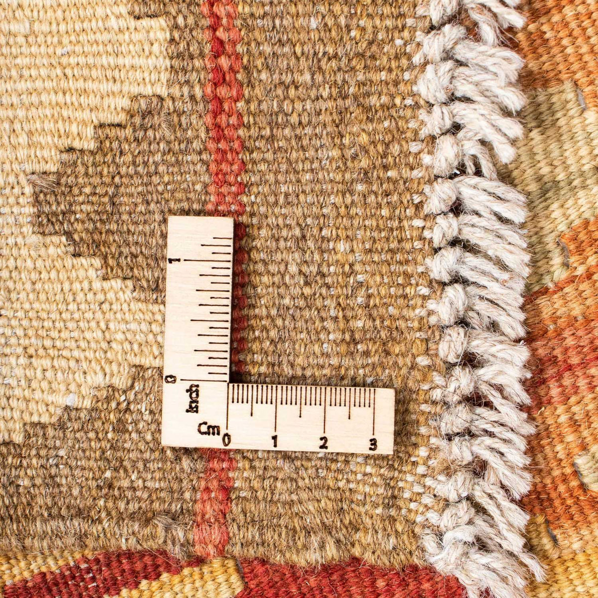 Loper Kelim tapijt - Oosters - 189 x 75 cm - lichtbruin