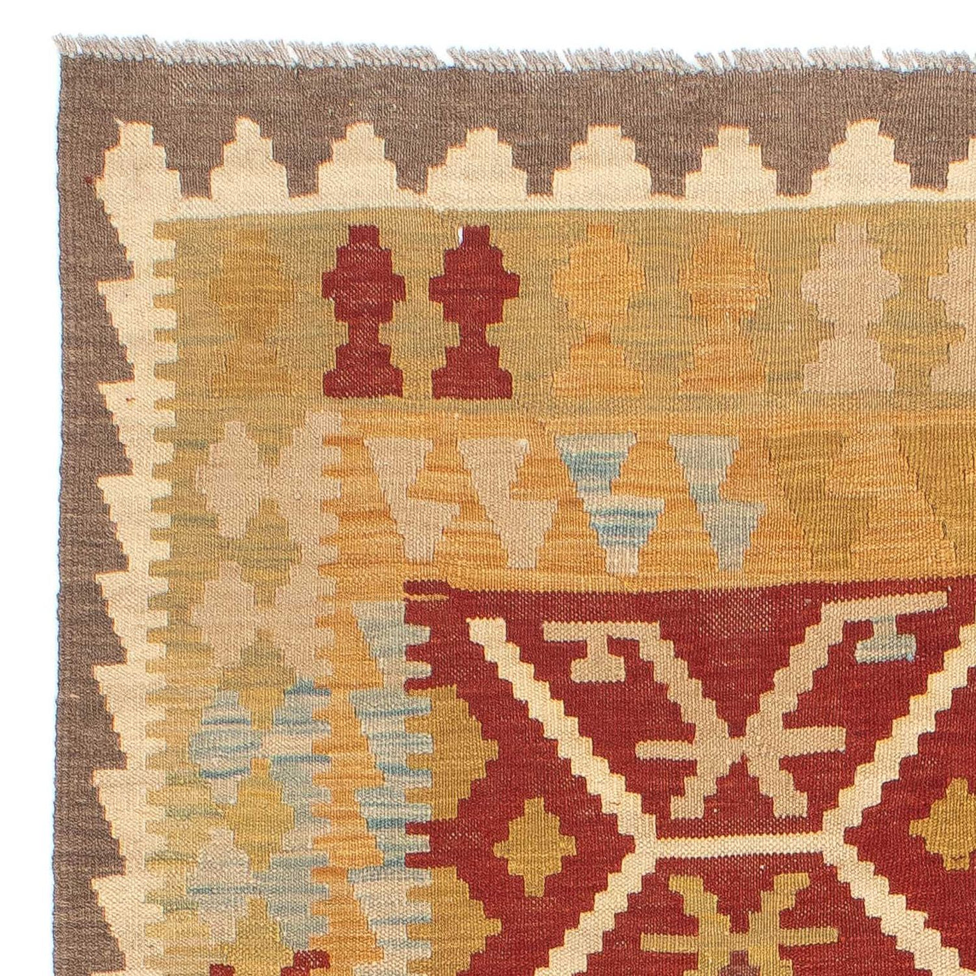 Kilim Fars Tapijt 199x147cm