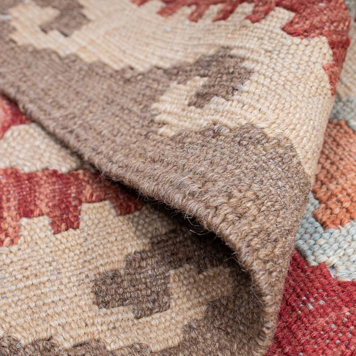 Kelim tapijt - Oosters - 203 x 145 cm - veelkleurig