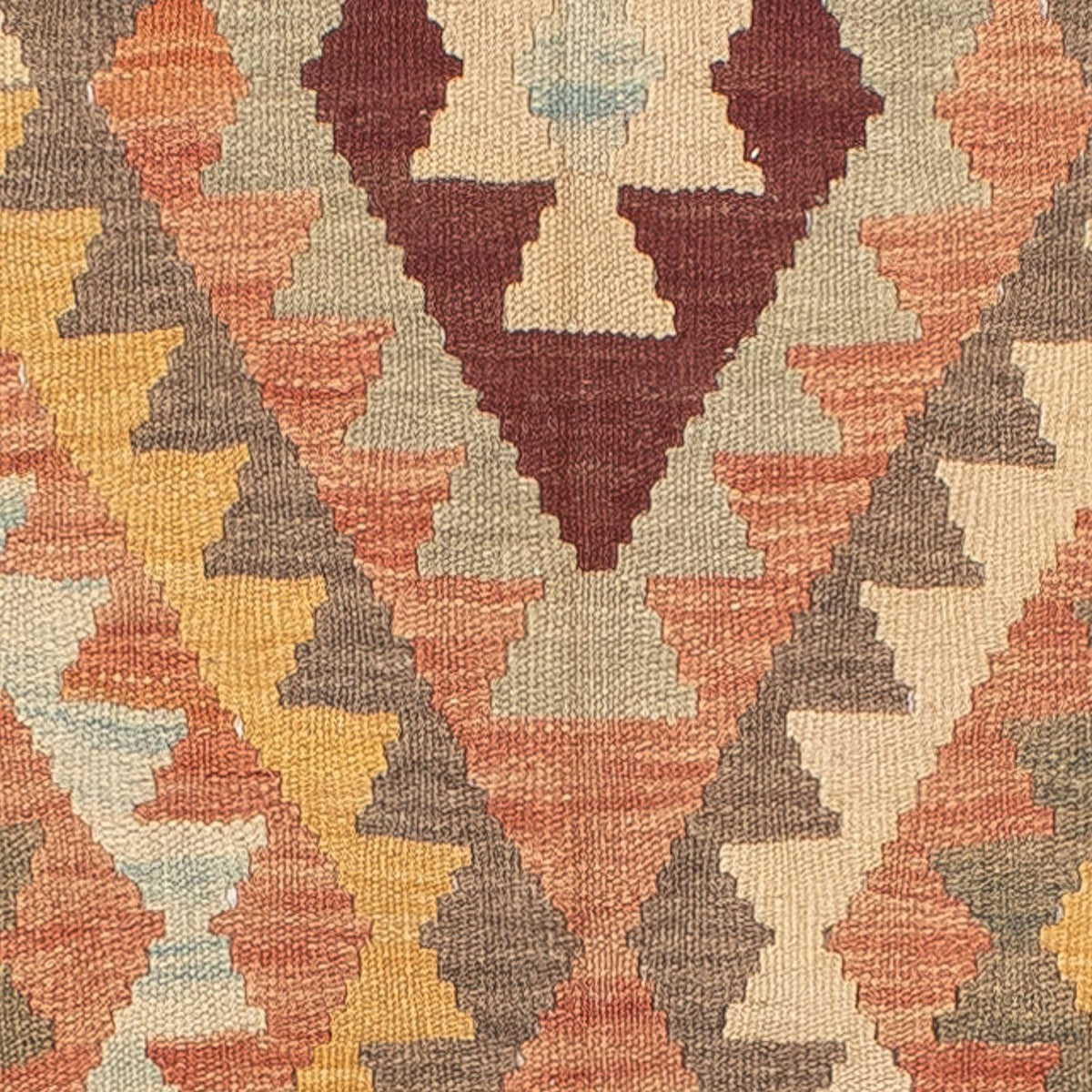 Kelim tapijt - Oosters - 202 x 147 cm - veelkleurig