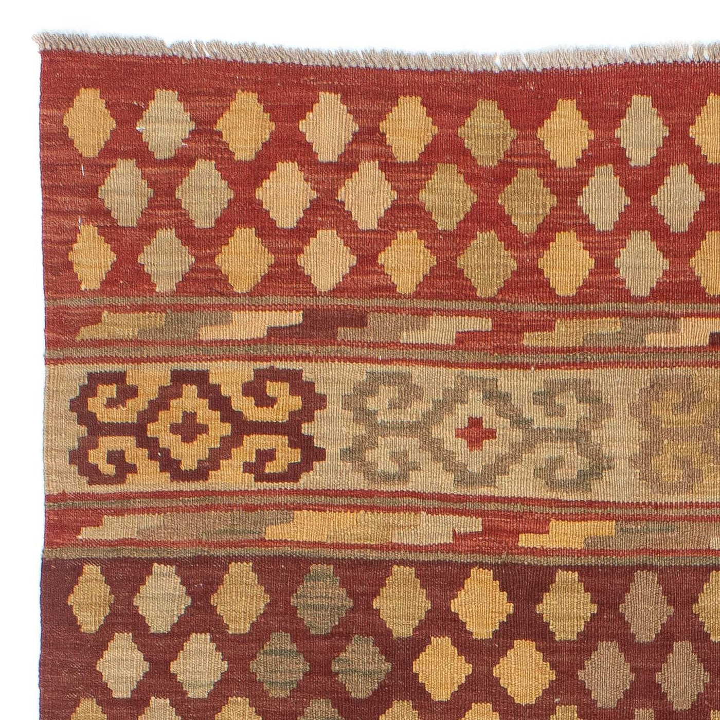Kilim Fars Tapijt 202x147cm