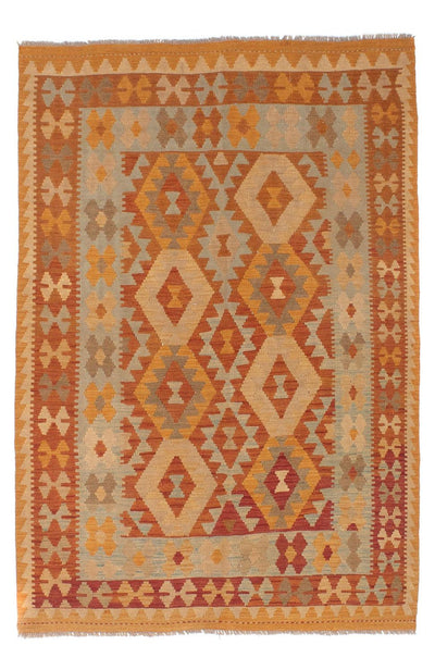 Kilim Fars Tapijt 141x206cm