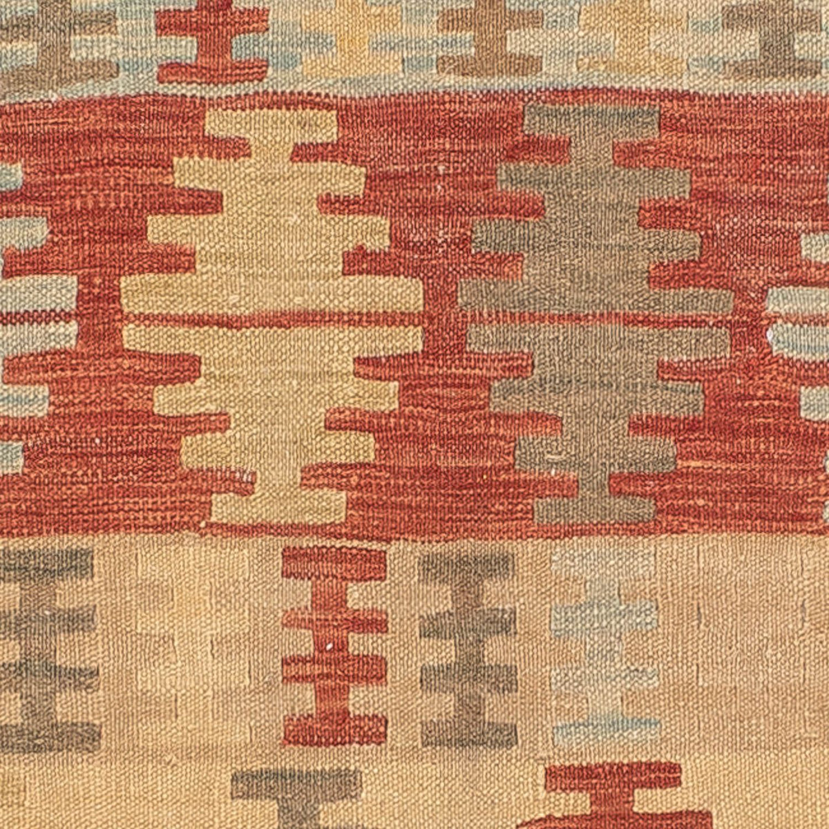 Kelim tapijt - Oosters - 196 x 152 cm - veelkleurig