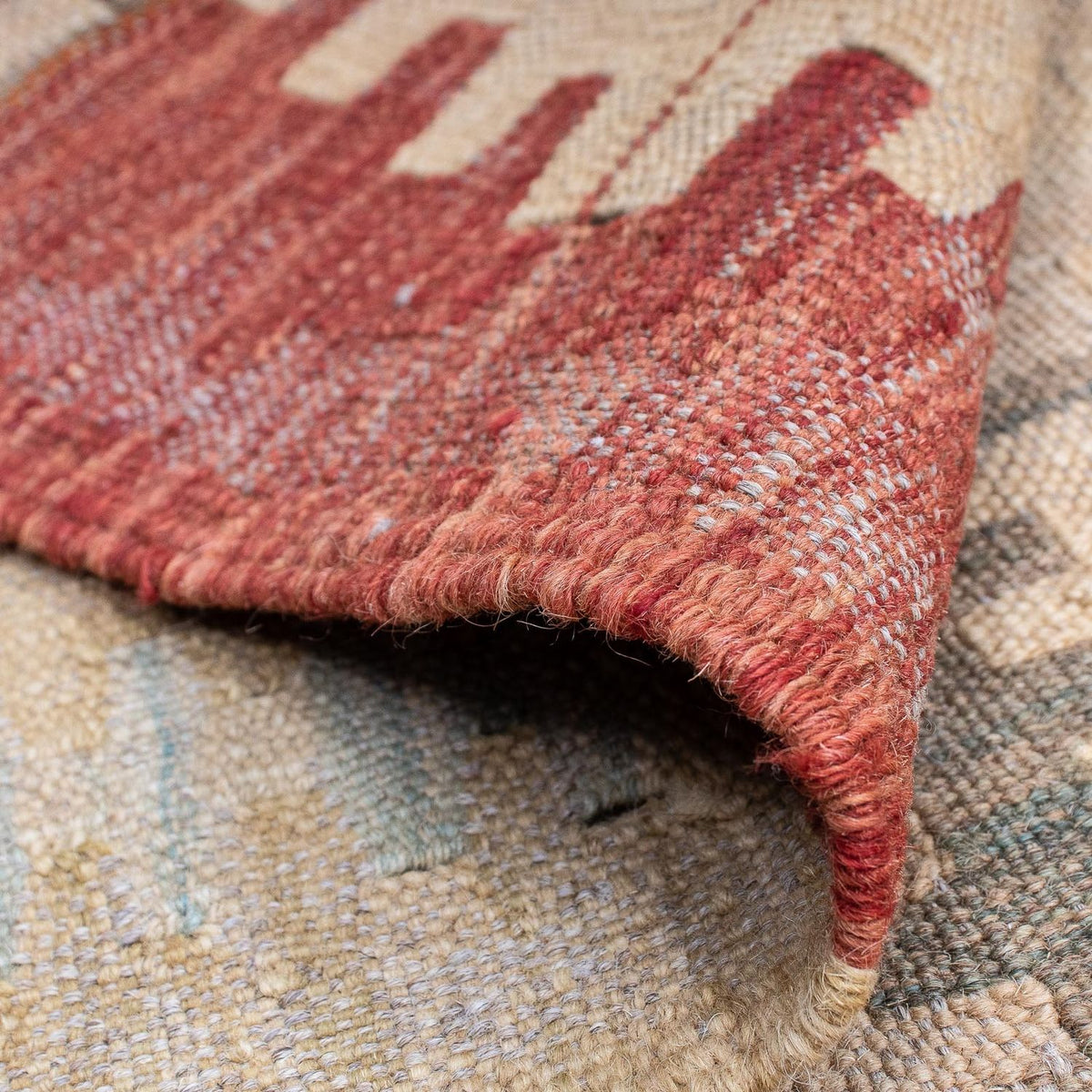 Kelim tapijt - Oosters - 196 x 152 cm - veelkleurig