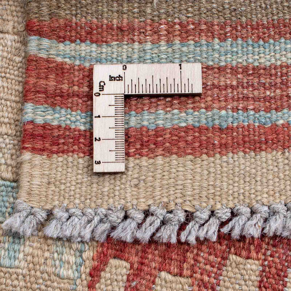 Kelim tapijt - Oosters - 196 x 152 cm - veelkleurig