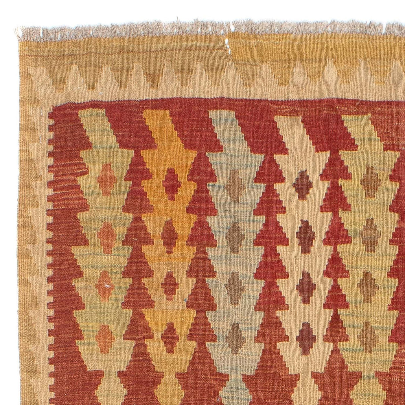 Kilim Fars Tapijt 195x146cm
