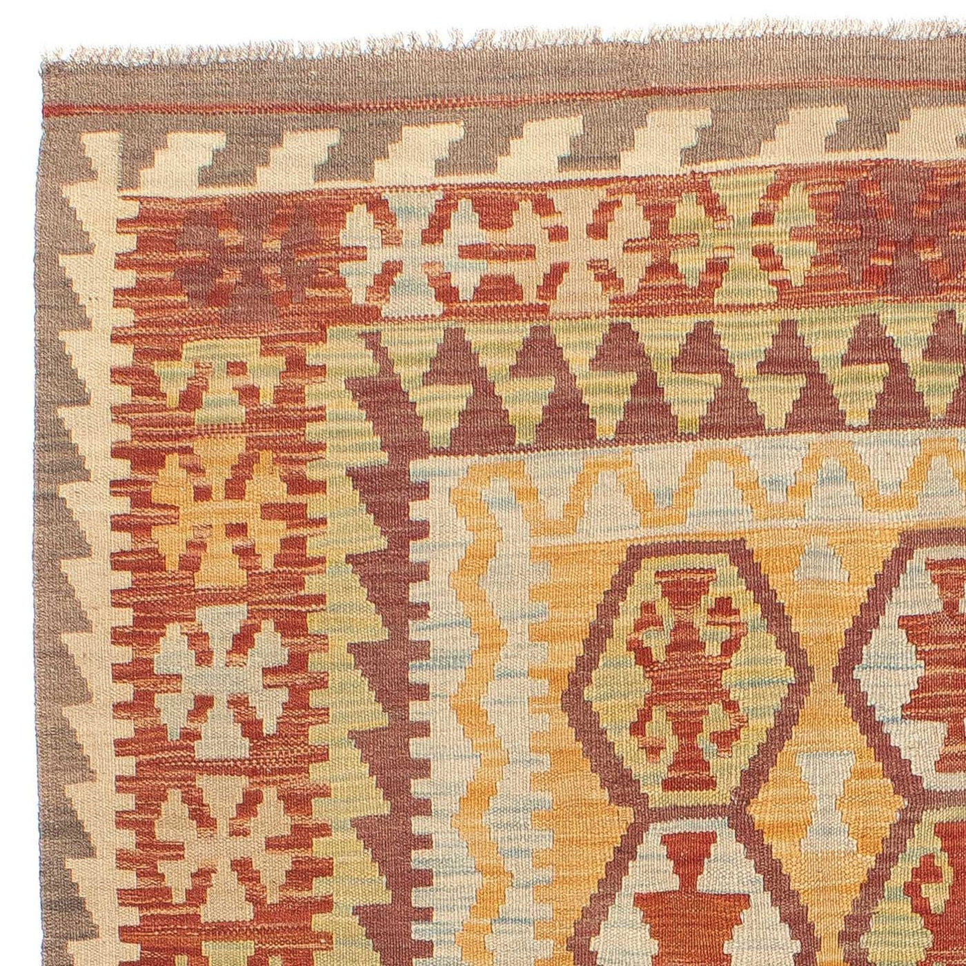 Kilim Fars Tapijt 201x146cm