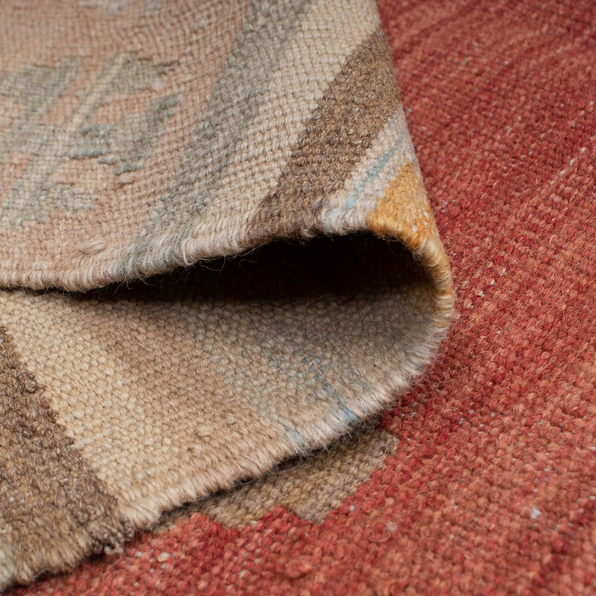 Kelim tapijt - Splash - 192 x 126 cm - veelkleurig