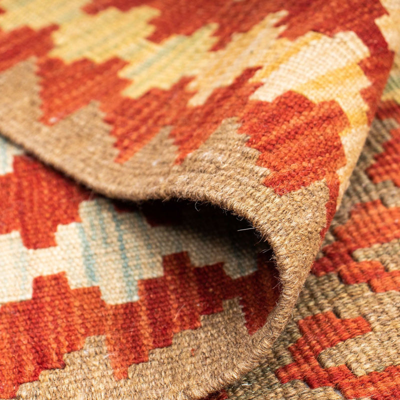 Loper Kelim tapijt - Oosters - 196 x 78 cm - beige