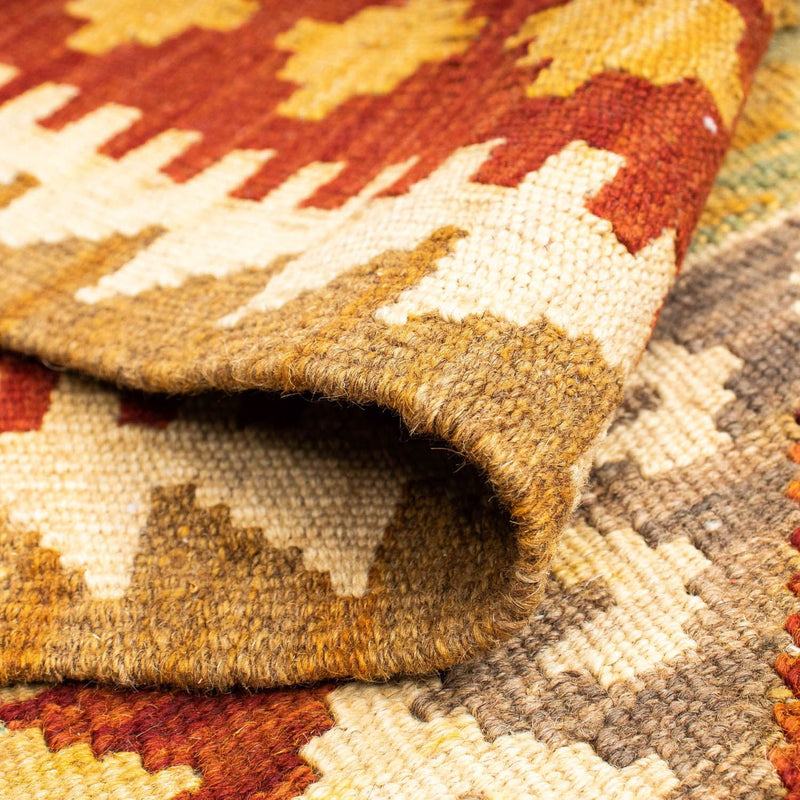 Loper Kelim tapijt - Oosters - 183 x 80 cm - beige