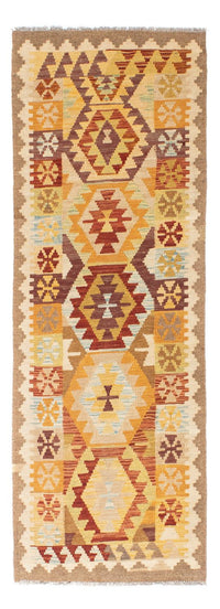 Loper Kelim tapijt - Oosters - 202 x 75 cm - beige