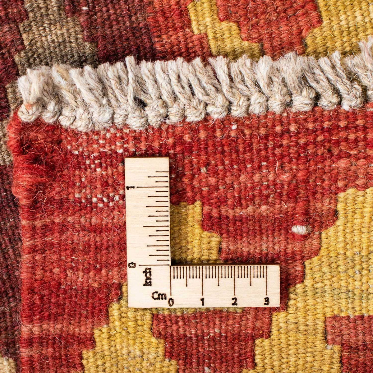 Loper Kelim tapijt - Oosters - 204 x 77 cm - rood