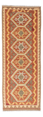 Loper Kelim tapijt - Oosters - 195 x 75 cm - beige