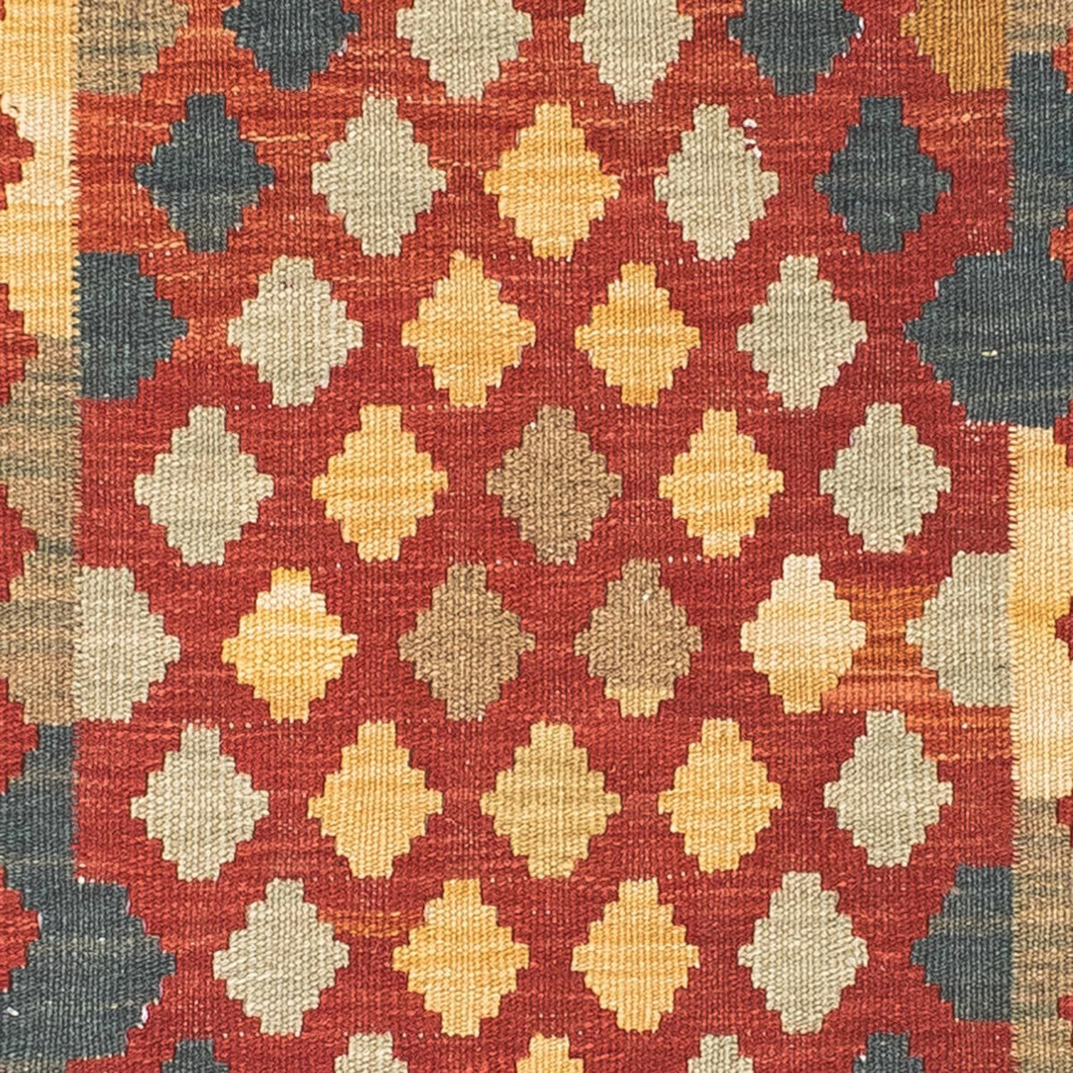 Loper Kelim tapijt - Oosters - 198 x 74 cm - licht rood