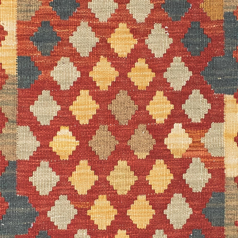 Loper Kelim tapijt - Oosters - 198 x 74 cm - licht rood