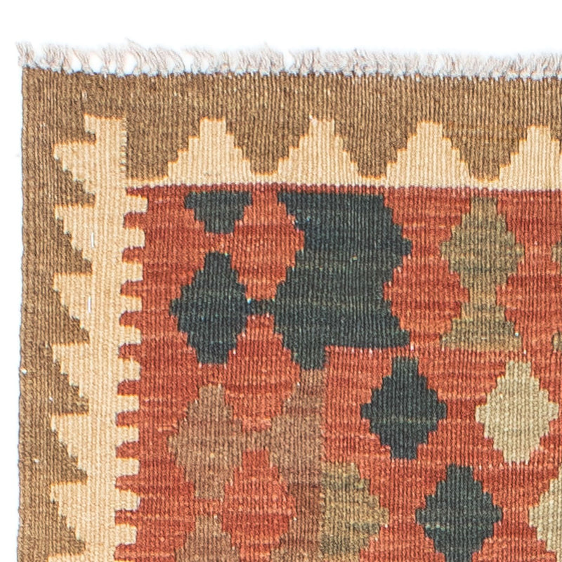 Loper Kelim tapijt - Oosters - 198 x 74 cm - licht rood