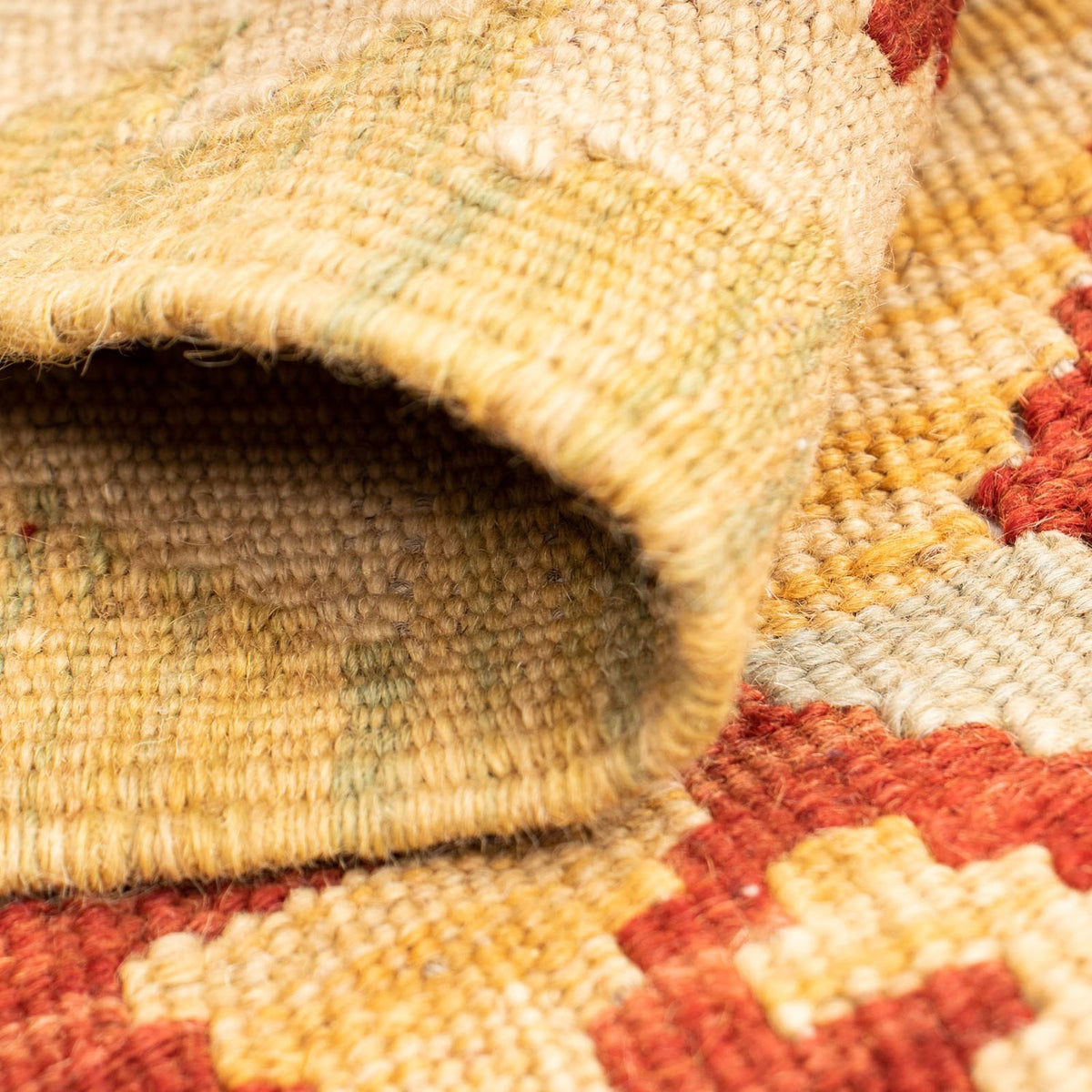 Kelim tapijt - Splash - 124 x 65 cm - veelkleurig