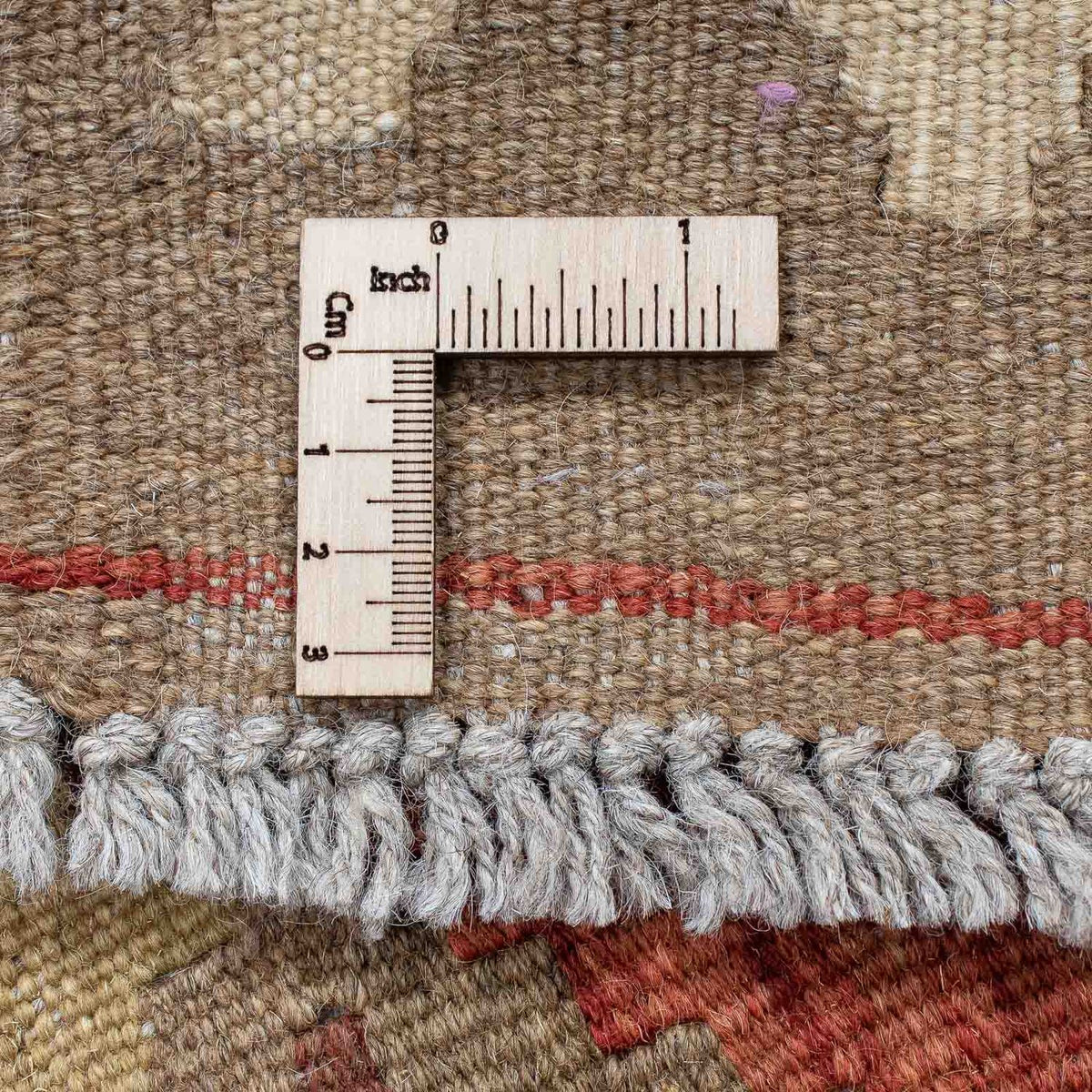 Loper Kelim tapijt - Splash - 203 x 68 cm - veelkleurig