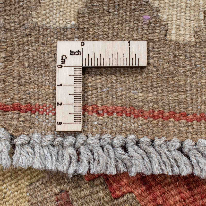 Loper Kelim tapijt - Splash - 203 x 68 cm - veelkleurig