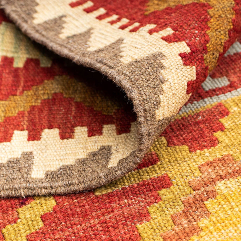 Loper Kelim tapijt - Oosters - 203 x 67 cm - rood