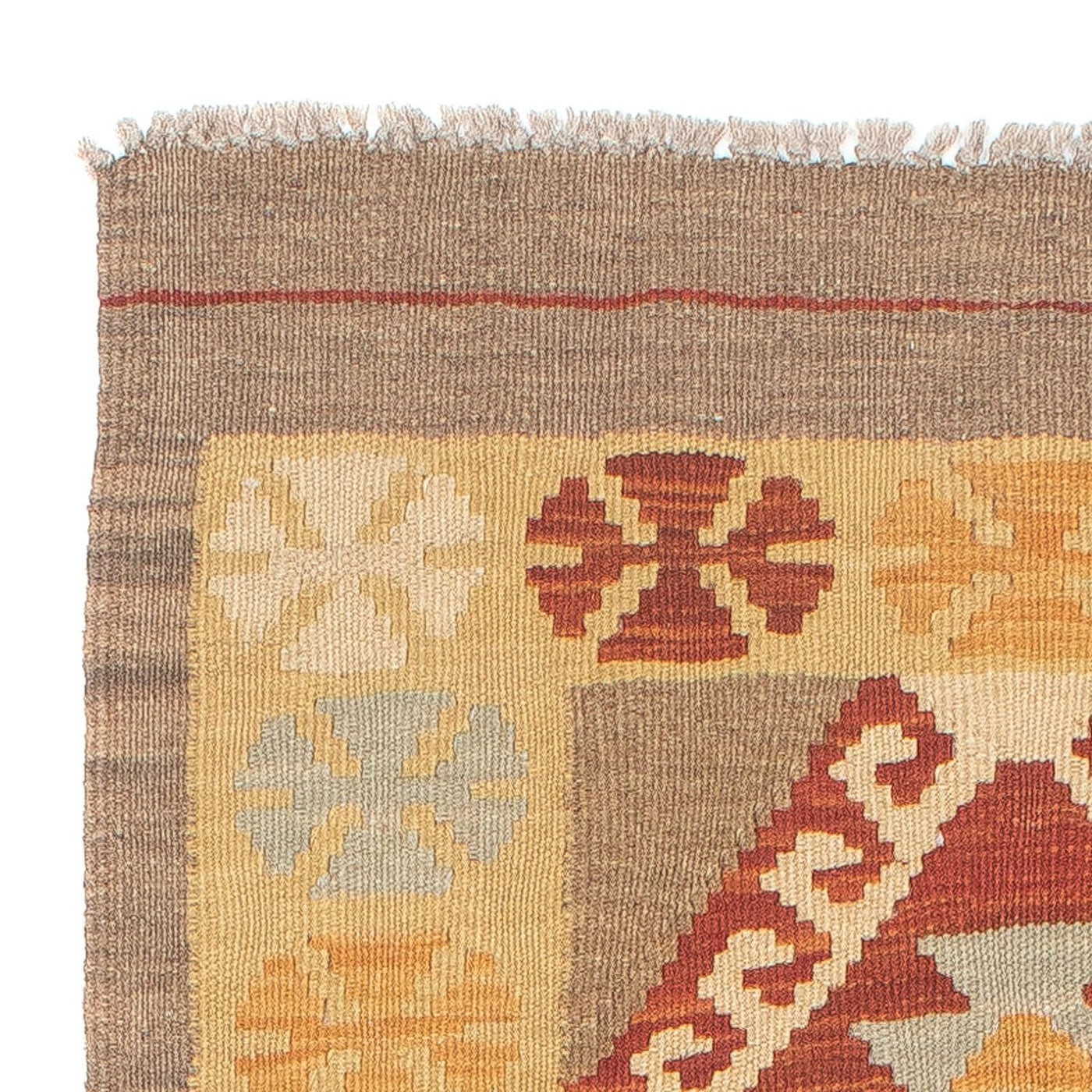 Kilim Maimana Tapijt 195x62cm - Wollen tapijt