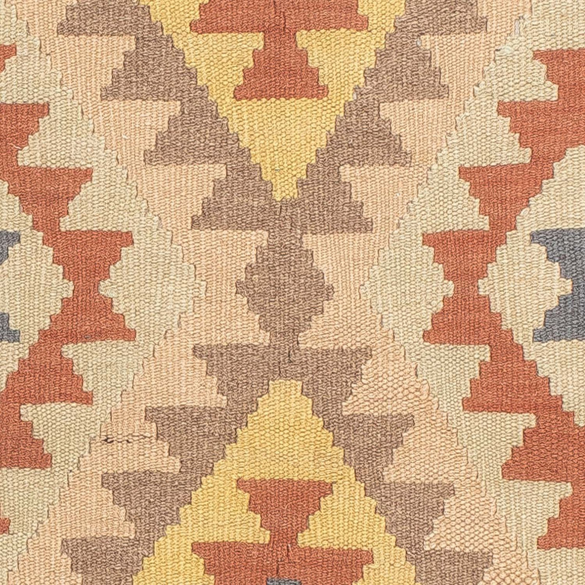 Loper Kelim tapijt - Splash - 200 x 62 cm - veelkleurig