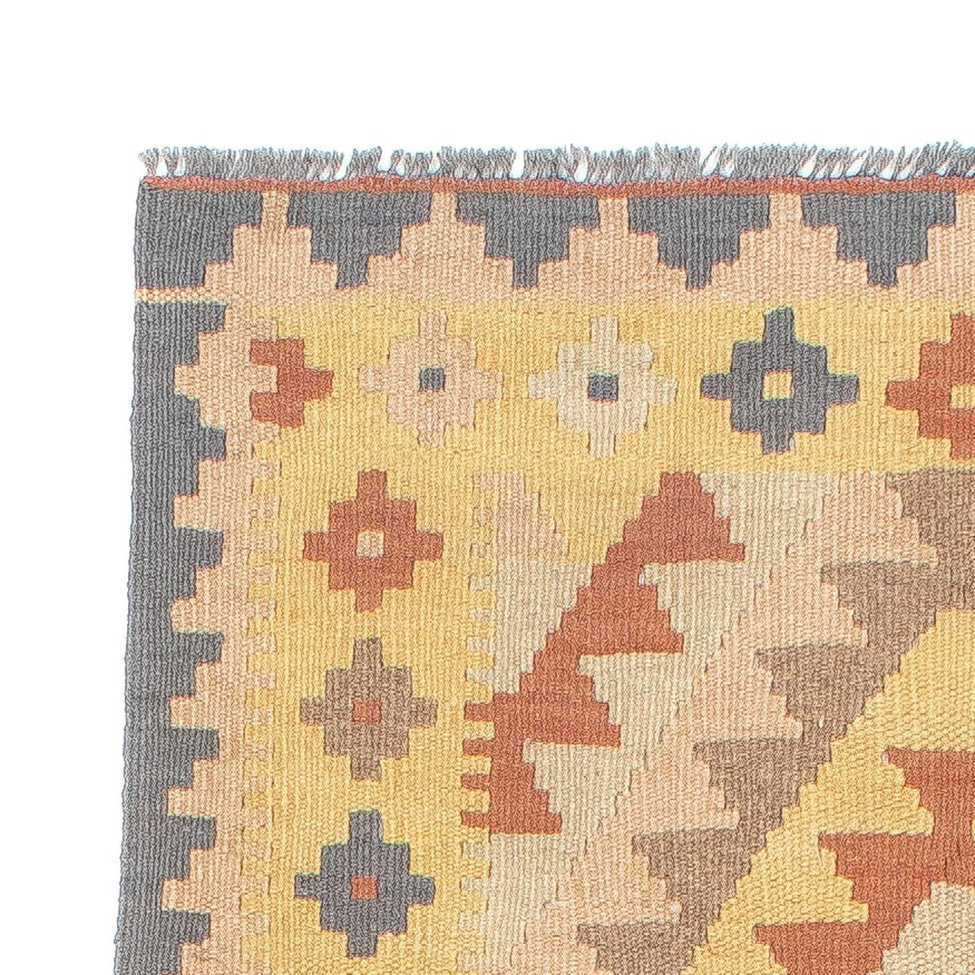 Kilim Maimana Tapijt 200x62cm - Wollen tapijt