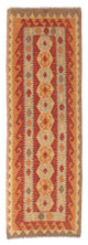Kilim Maimana Tapijt 196x63cm - Wollen tapijt