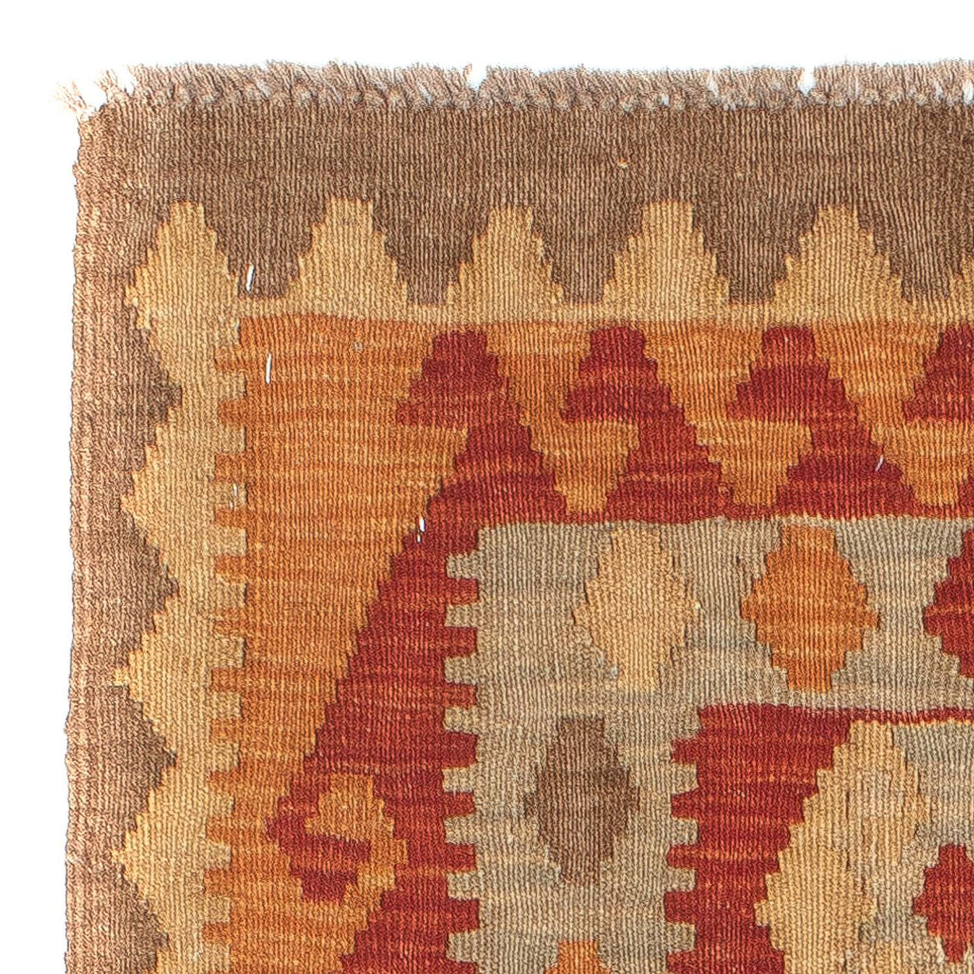 Kilim Maimana Tapijt 196x63cm - Wollen tapijt