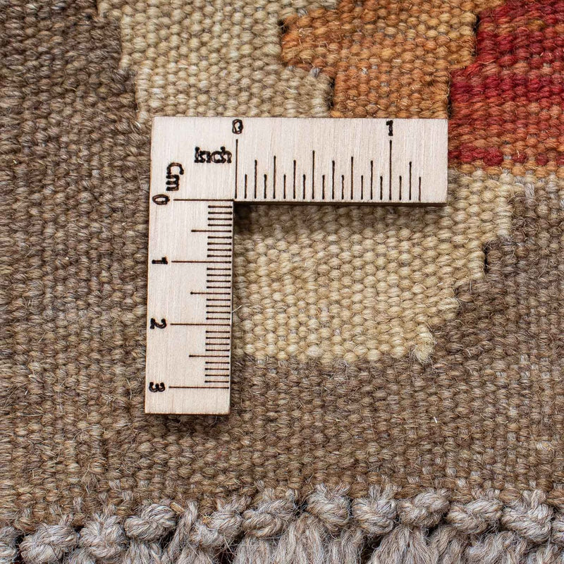 Loper Kelim tapijt - Splash - 196 x 63 cm - veelkleurig