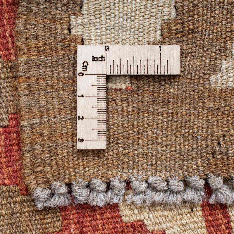 Loper Kelim tapijt - Splash - 198 x 62 cm - veelkleurig