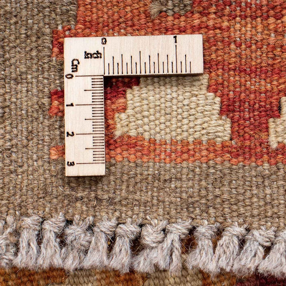 Loper Kelim tapijt - Splash - 196 x 66 cm - veelkleurig