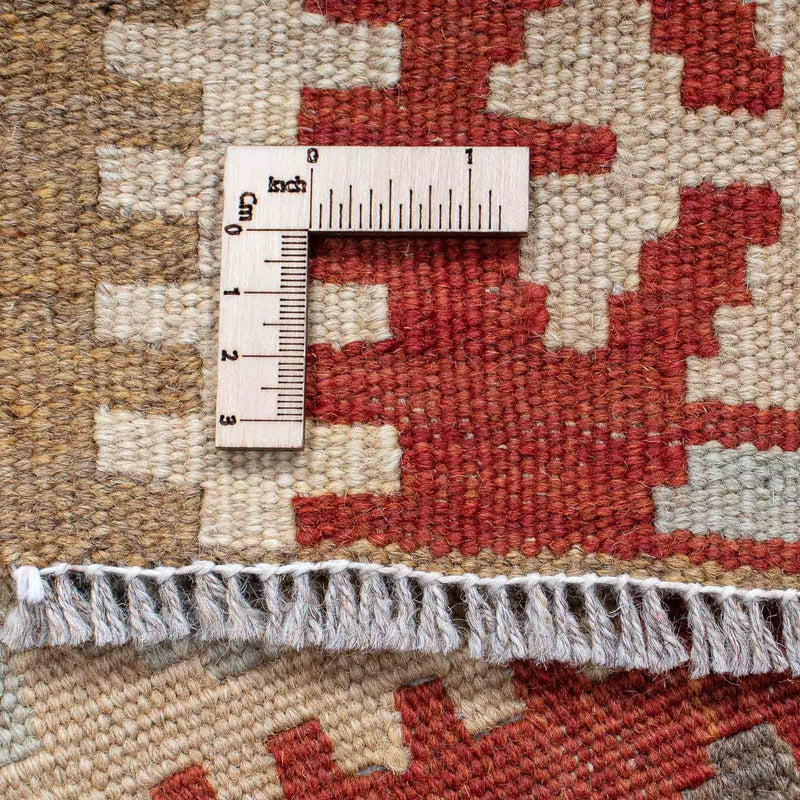 Loper Kelim tapijt - Splash - 192 x 68 cm - veelkleurig