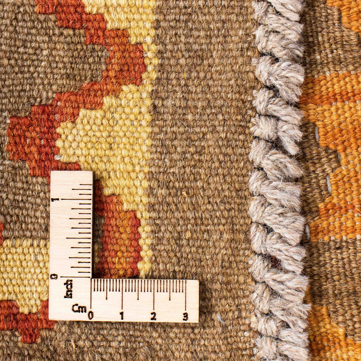 Loper Kelim tapijt - Oosters - 192 x 69 cm - lichtbruin