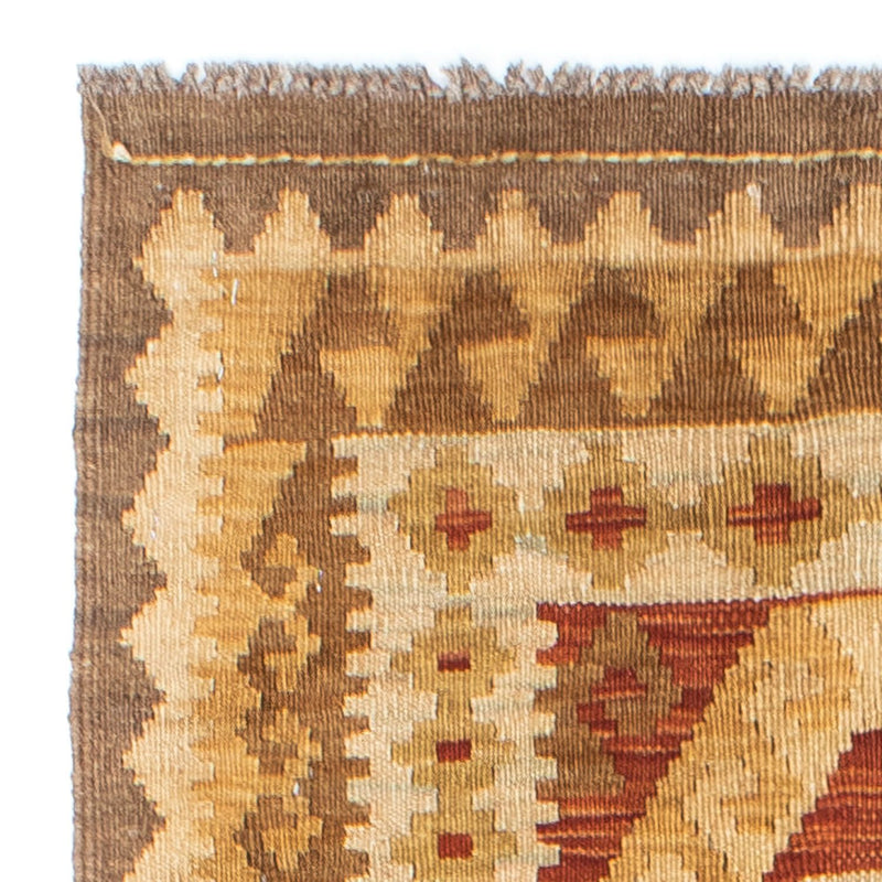 Loper Kelim tapijt - Oosters - 204 x 67 cm - beige