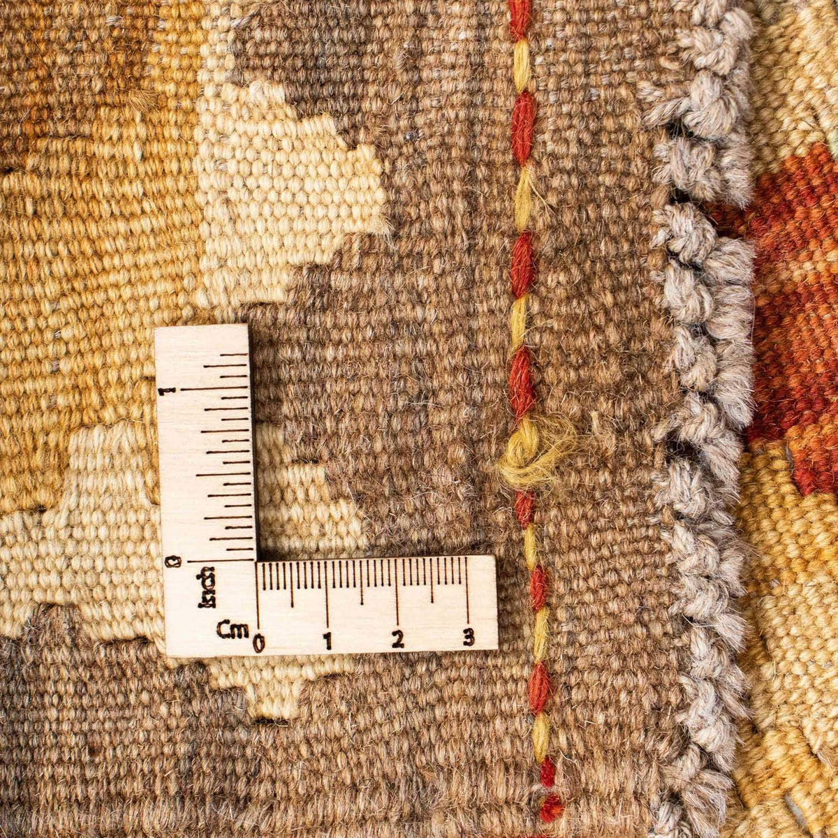 Loper Kelim tapijt - Oosters - 204 x 67 cm - beige