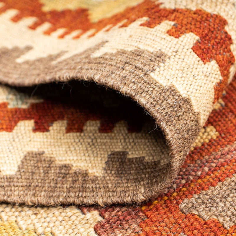 Loper Kelim tapijt - Oosters - 195 x 65 cm - roest