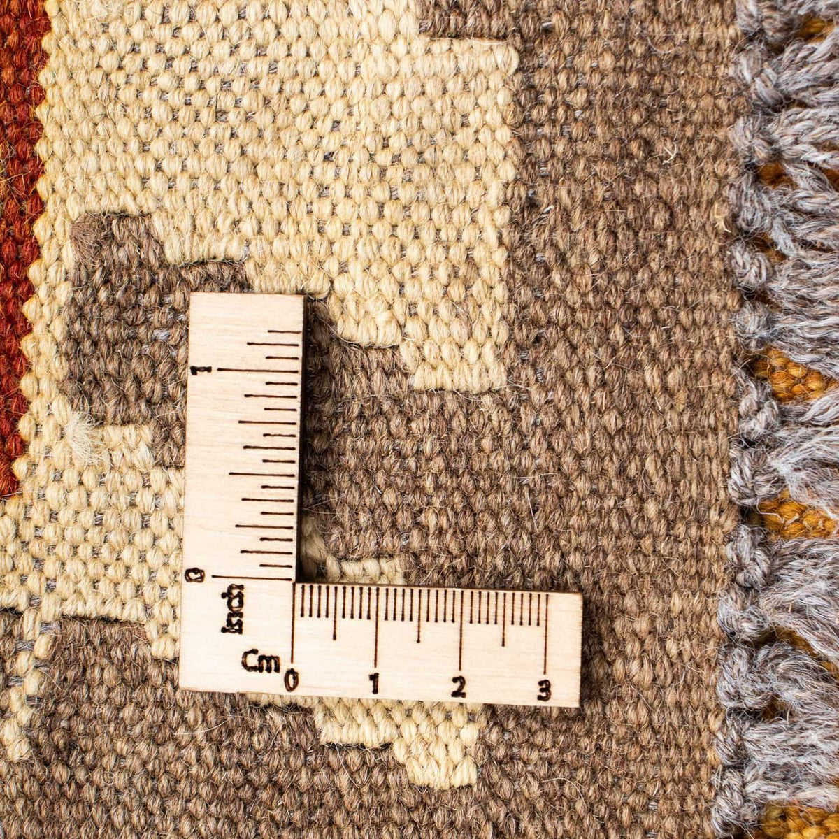 Loper Kelim tapijt - Oosters - 195 x 65 cm - roest