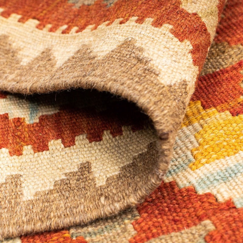 Loper Kelim tapijt - Oosters - 192 x 76 cm - roest