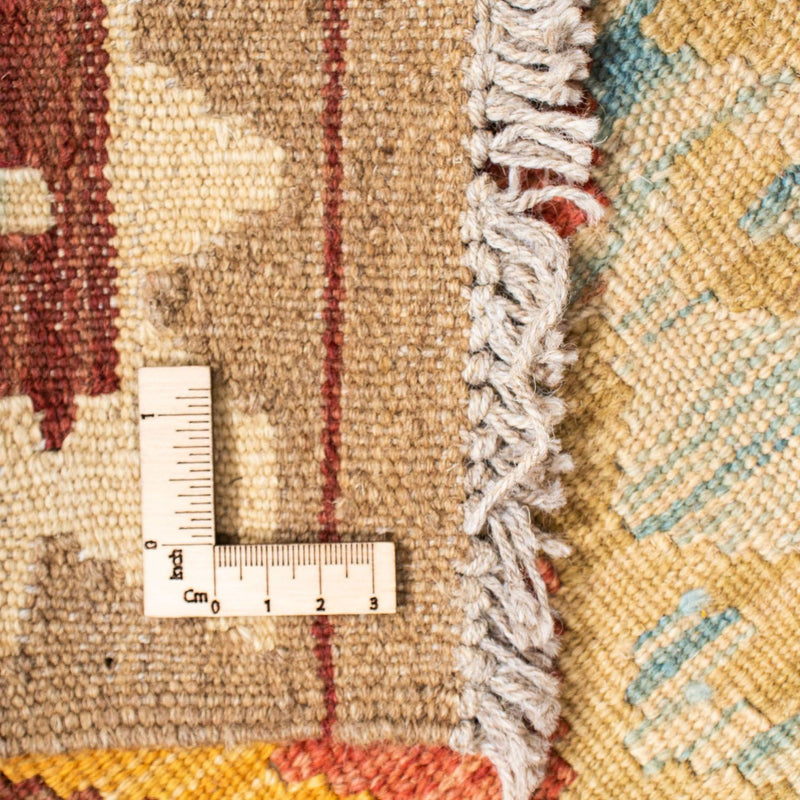 Loper Kelim tapijt - Oosters - 200 x 70 cm - beige