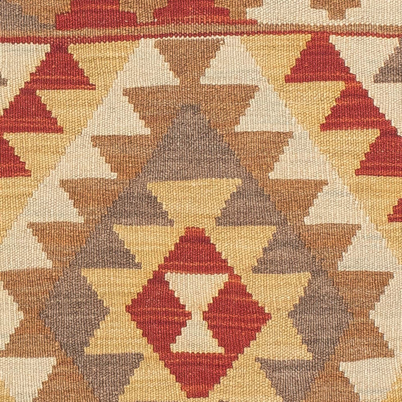 Loper Kelim tapijt - Splash - 193 x 68 cm - veelkleurig