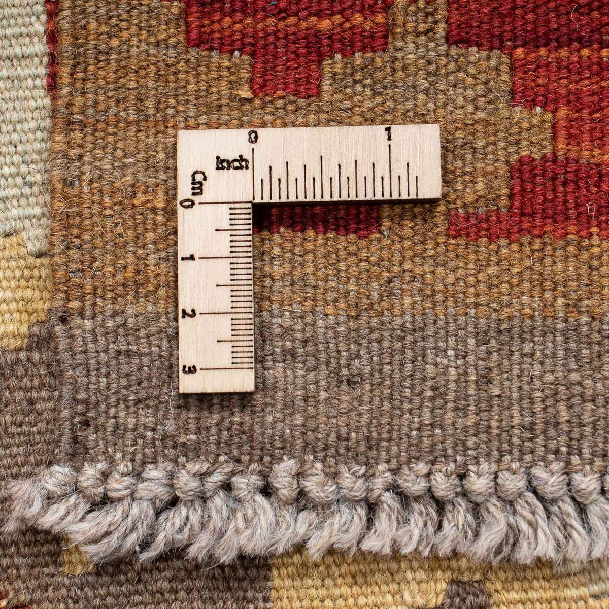 Loper Kelim tapijt - Splash - 193 x 68 cm - veelkleurig