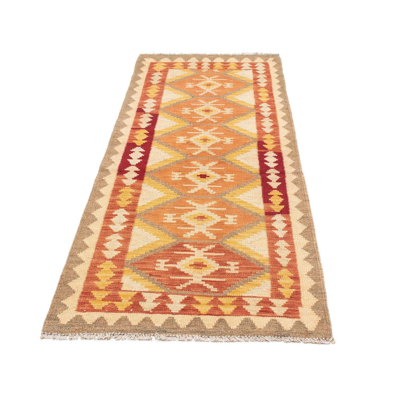 Loper Kelim tapijt - Oosters - 190 x 71 cm - beige